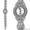 Женские серебряные часы с марказитами