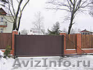 Откатные ворота, комплектующие для откатных ворот - Изображение #1, Объявление #300407