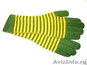 Перчатки вязаные, кожаные ОПТОМ - Изображение #4, Объявление #411404