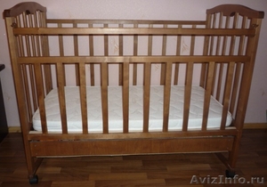 Продаю кроватку+матрас в отличном состоянии - Изображение #1, Объявление #470688