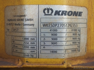 Предлагаем вашему вниманию полуприцеп Krone  2005 г.в.Без пробега по РФ  - Изображение #4, Объявление #640353