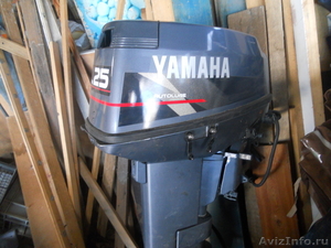 Лодочный мотор Yamaha 25, с длинной ногой - Изображение #4, Объявление #607066