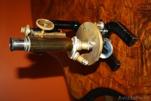 Микроскоп старинный Австрия 1930-е годы. 10 тыс.руб. - Изображение #1, Объявление #624417