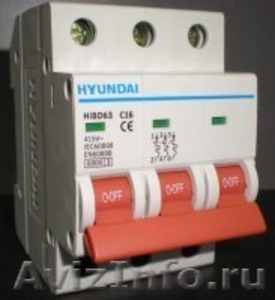 Автоматический выключатель HİBD63  3Р  - Изображение #1, Объявление #938012