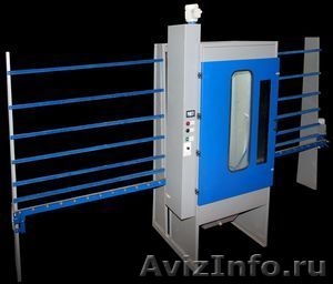 Станок для пескоструйной обработки стекла(матирование)