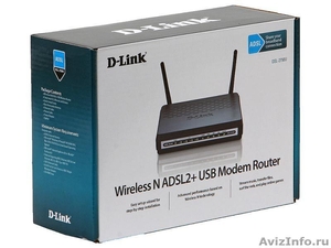Продаю новый роутер D-Link DSL-2750U/NRU/C - Изображение #3, Объявление #1446883