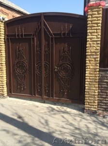 Кованые ворота, двери, решетки на окна - Изображение #1, Объявление #1443016