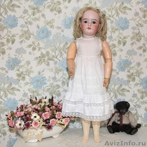 Антикварная немецкая коллекционная кукла Armand Marseille 390. A 12 M - Изображение #4, Объявление #1486556