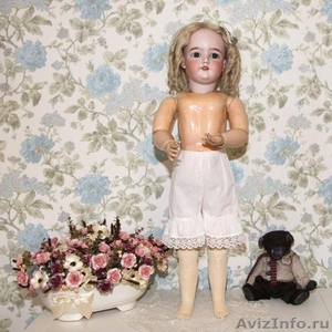 Антикварная немецкая коллекционная кукла Armand Marseille 390. A 12 M - Изображение #5, Объявление #1486556