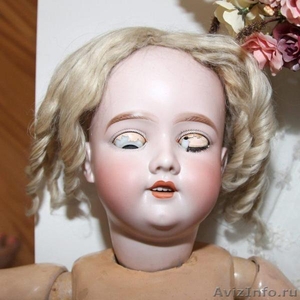 Антикварная немецкая коллекционная кукла Armand Marseille 390. A 12 M - Изображение #9, Объявление #1486556