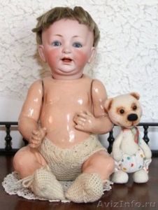 Антикварная немецкая коллекционная кукла JDK Kestner, mold 226 - Изображение #5, Объявление #1486561