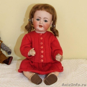 Антикварная немецкая коллекционная кукла Kammer & Reinhardt, Simon & Halbig - Изображение #2, Объявление #1486565