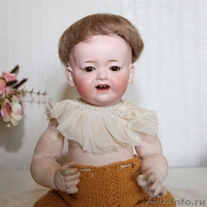 Антикварная немецкая коллекционная кукла Kley & Hahn 525 - Изображение #3, Объявление #1486568