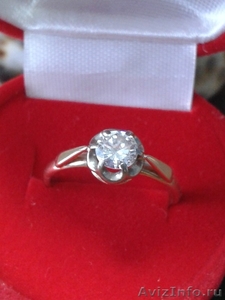 Продам кольцо с бриллиантом 0,5 kt. - Изображение #2, Объявление #1522273