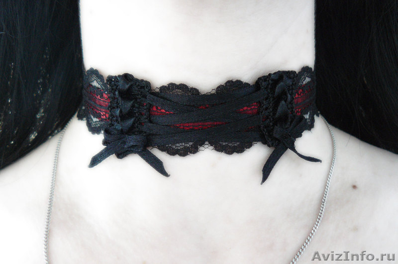 Украшение на шею "Sensual Corset red", арт. N1 - Изображение #2, Объявление #776050