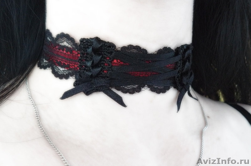 Украшение на шею "Sensual Corset red", арт. N1 - Изображение #1, Объявление #776050